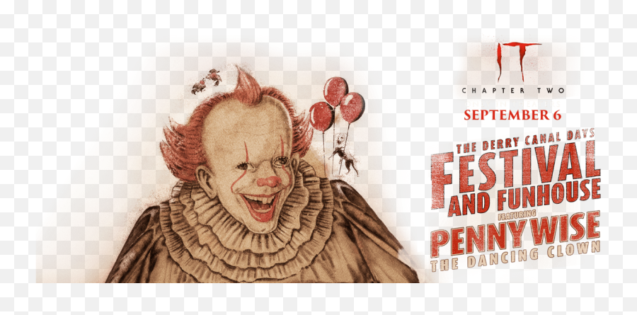 Derry Canal Days Festival - Pennywise In The Funhouse Png,Pennywise Transparent
