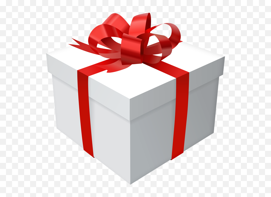 Gift Box With Red Bow Png Clip Art Image In 2020 - Green Gift Png Transparent,Red Bow Png