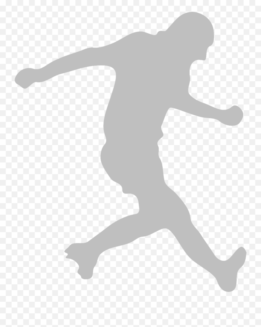 Football Soccer Player - Free Vector Graphic On Pixabay Soccer Player Silhouette Png,Soccer Player Png
