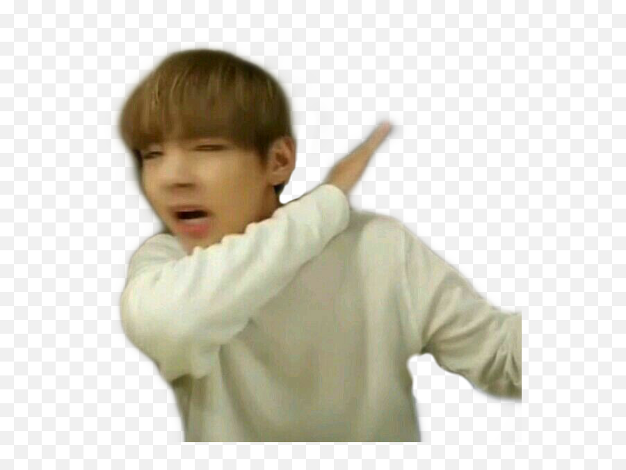 Taehyung Memes Png Face Taehyungkemes Sticker By Taekkw - Taehyung Meme Face Png,Meme Face Png