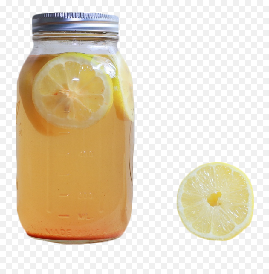 Orange Drink Lemonade Mason Jar - Lemonade In Mason Jar Png,Lemonade Png