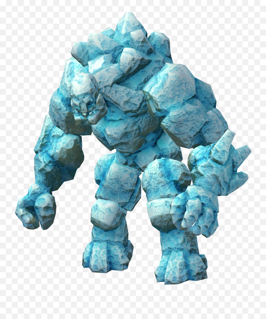 Ice Golem Hd Png Download - Ice Golem,Golem Png