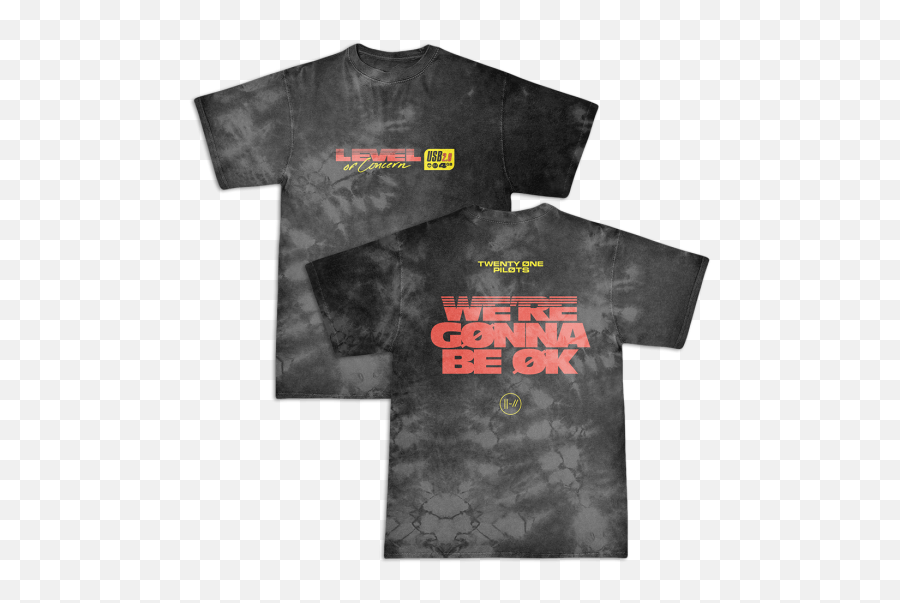 Be Okay T - Twenty One Pilots Merch Level Of Concern Png,Twenty One Pilots Png