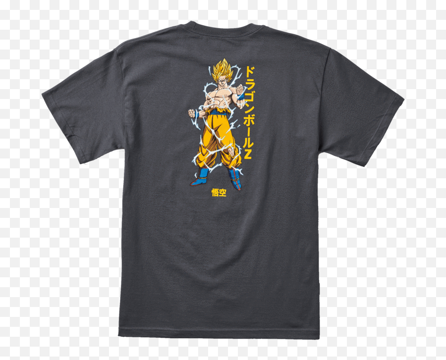 Primitive Super Saiyan Goku Tee - Dragon Ball Z Character Frame Collage Png,Super Saiyan Goku Png