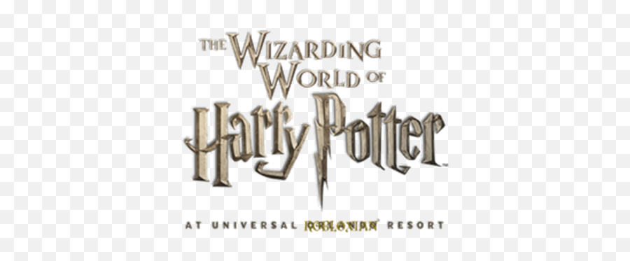The Wizarding World Of Harry Potter Logo - Roblox Wizarding World Of Harry Potter Png,Harry Potter Logo Images