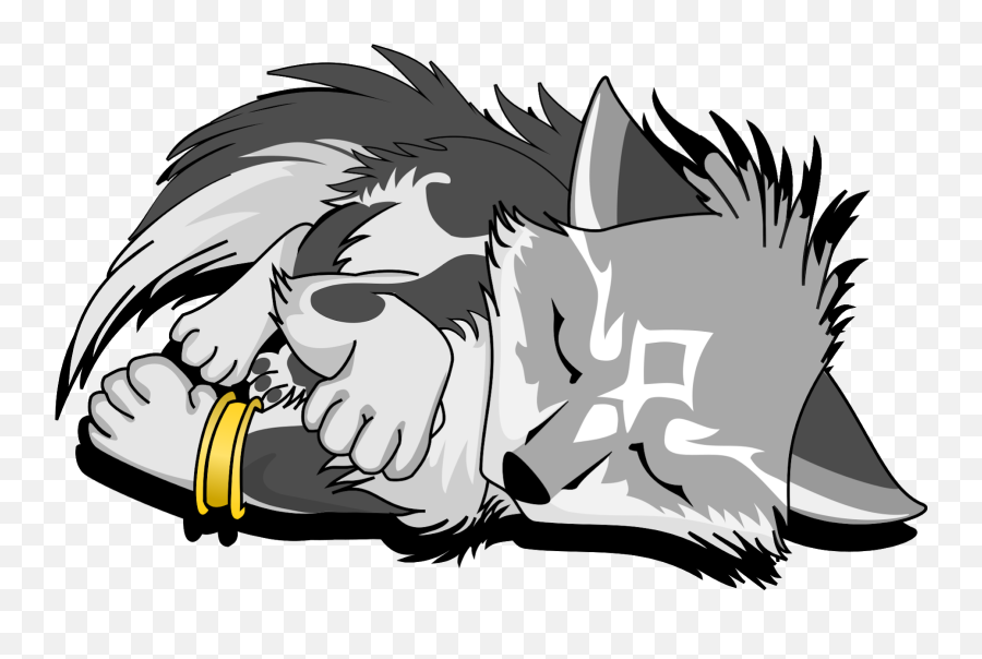 Lobo Vector Picture - Chibi Wolf Link Png,Lobo Png