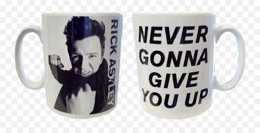 Rick Astley - Never Gonna Give You Up Mug Png,Rick Astley Png