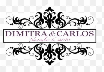 Monogram Gallery - Wedding Clip Art Png File