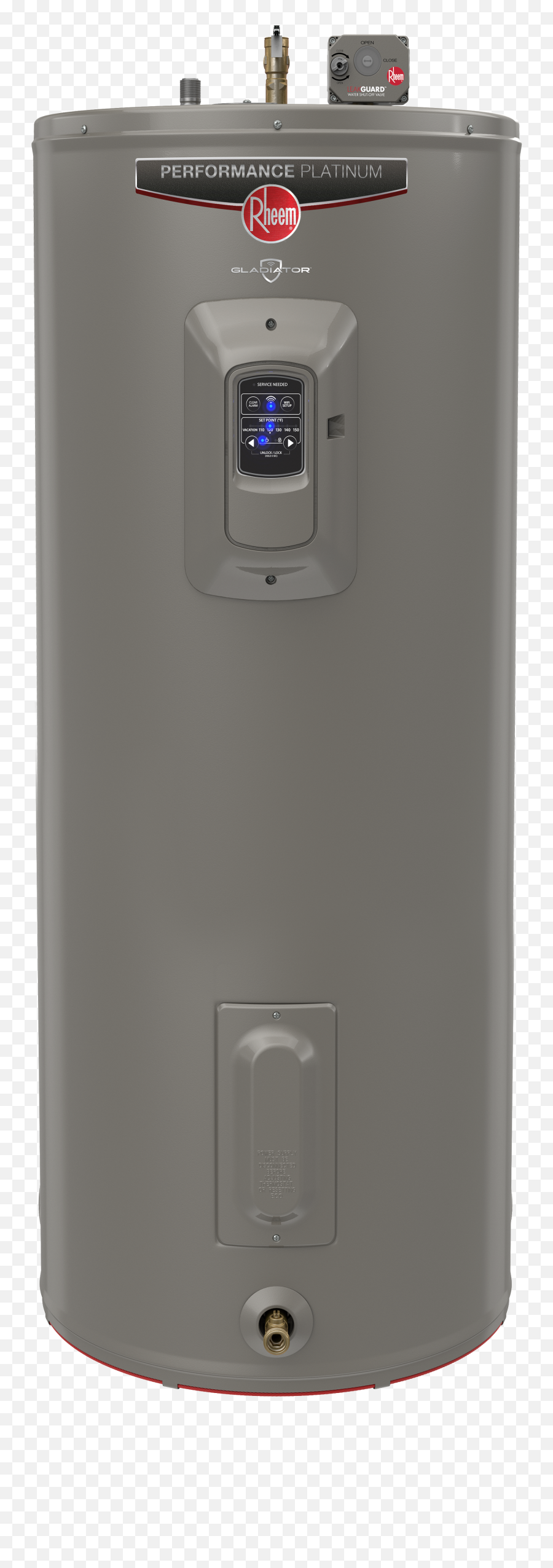 Electric Water Heaters - Rheem Gladiator Water Heater Png,Rheem Logo Png