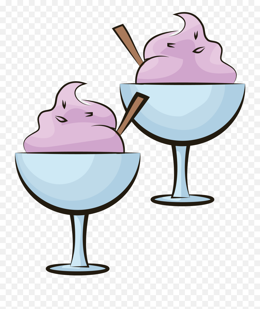 Ice Cream Clipart - Wine Glass Png,Ice Cream Clipart Png