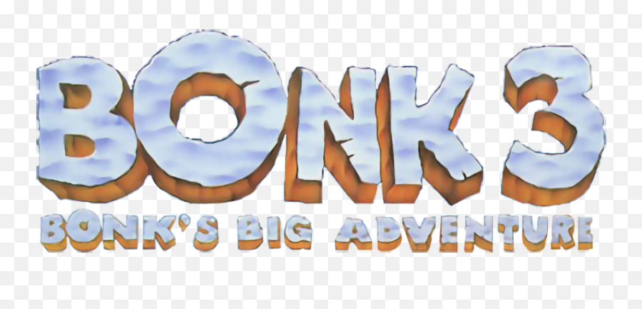 Bonks Big Adventure - Bonk Iii Big Adventure Logo Png,Bonk Png