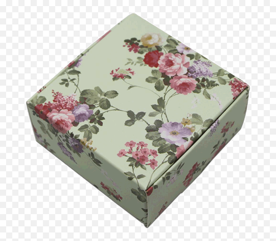 Custom Cardboard Boxes Packaging - Flowers Printing On Boxes Png,Cardboard Box Png