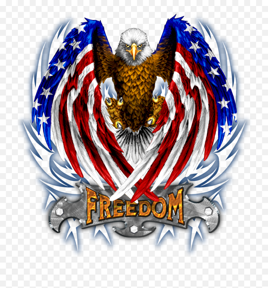 Eagle With American Flag Wings - 1060x1137 Png Clipart American Eagle Tattoo Ideas,Eagle Wings Png