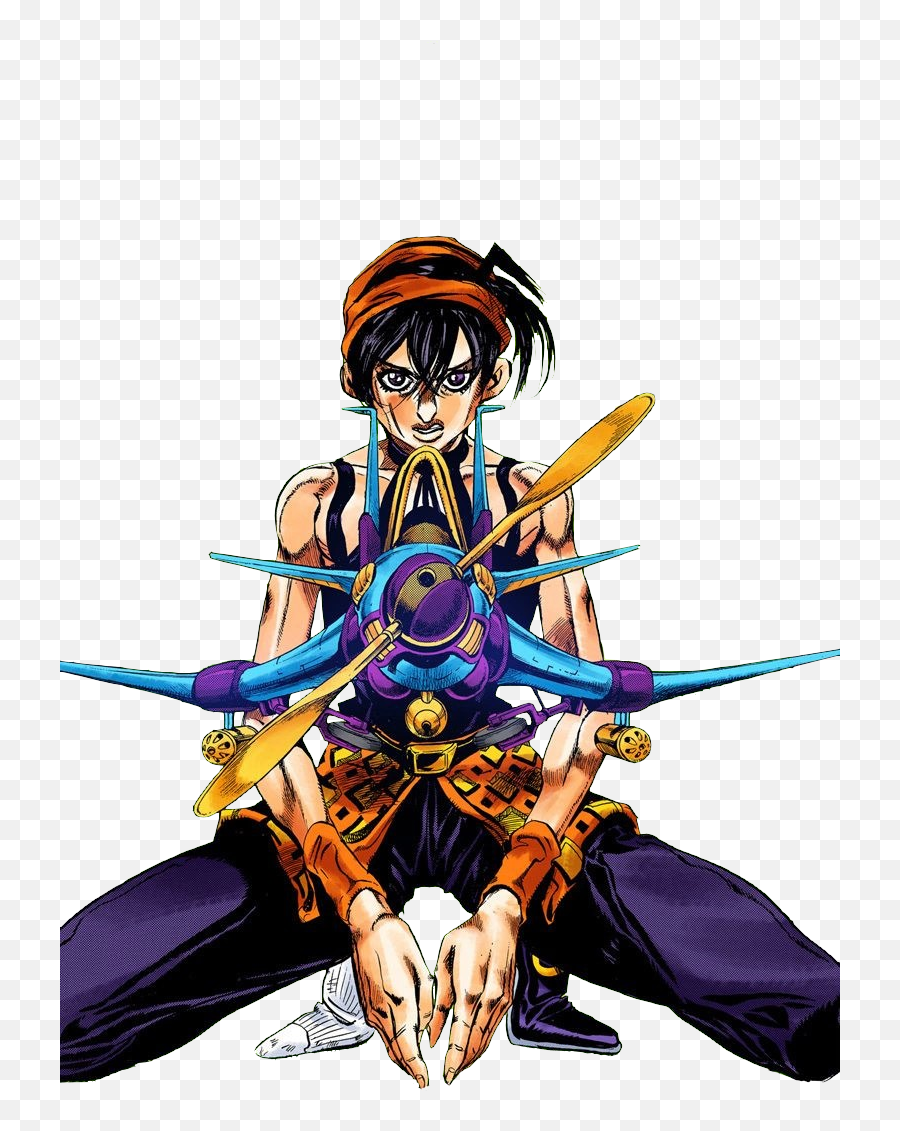 Bizarre Adventure Part 5 Vento Aureo - Narancia Ghirga Png,Vento Aureo Logo