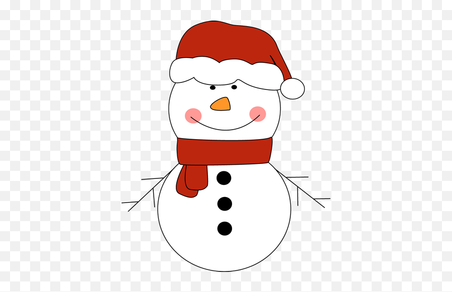 Snowman Cliparts Santa Picture 3126 - Hot And Cold Opposites Clipart Png,Santa Hat Clipart Png