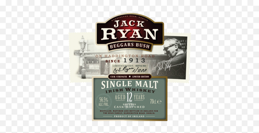 Jack Ryan Whiskey - Our Story Premium Irish Whiskey Event Png,Png Jack Ryan