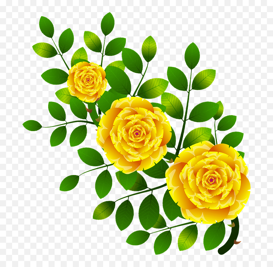 Petalplantflower Png Clipart - Royalty Free Svg Png Vector Flores Amarillas  Png,Green Flower Png - free transparent png images - pngaaa.com
