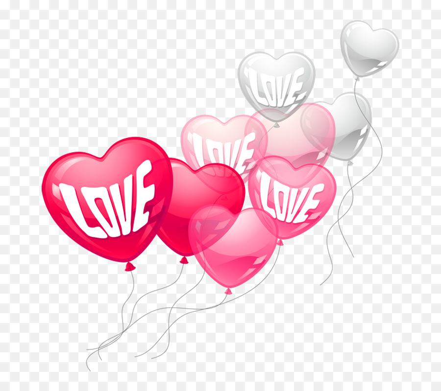 Christian Love Png Hd Transparent Hdpng - Valentine Day Png Heart Balloon,I Love Png