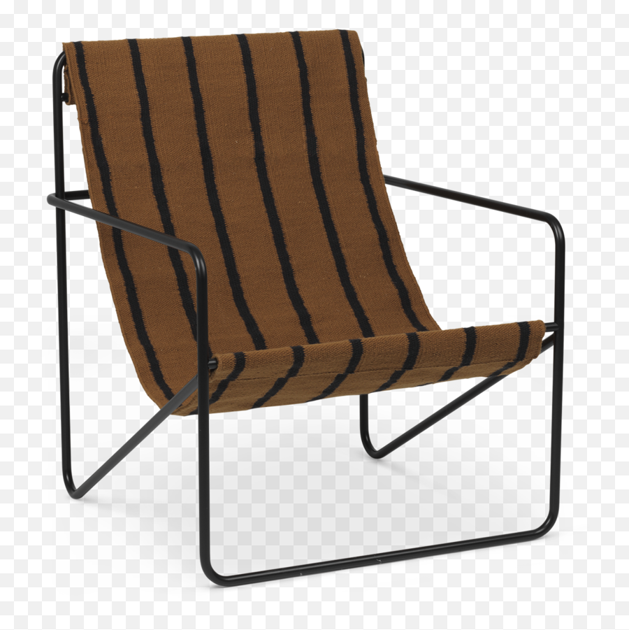 Desert Lounge Chair - Ferm Living Desert Chair Png,Black Stripes Png