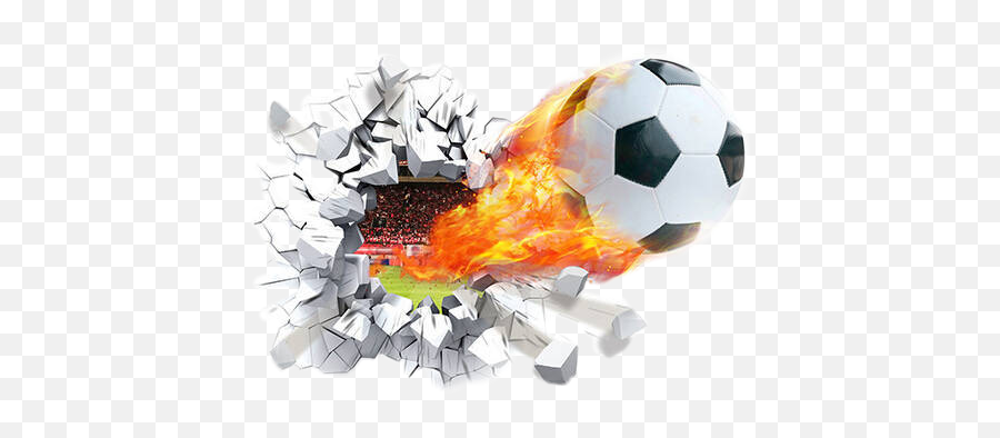Bola De Futebol Com Arte Png Image With - Balon De Futbol 3d Png,Bola Png