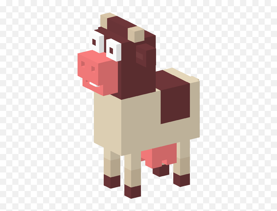Crossy Road Cow Transparent Png - Stickpng Cattle,Cow Transparent