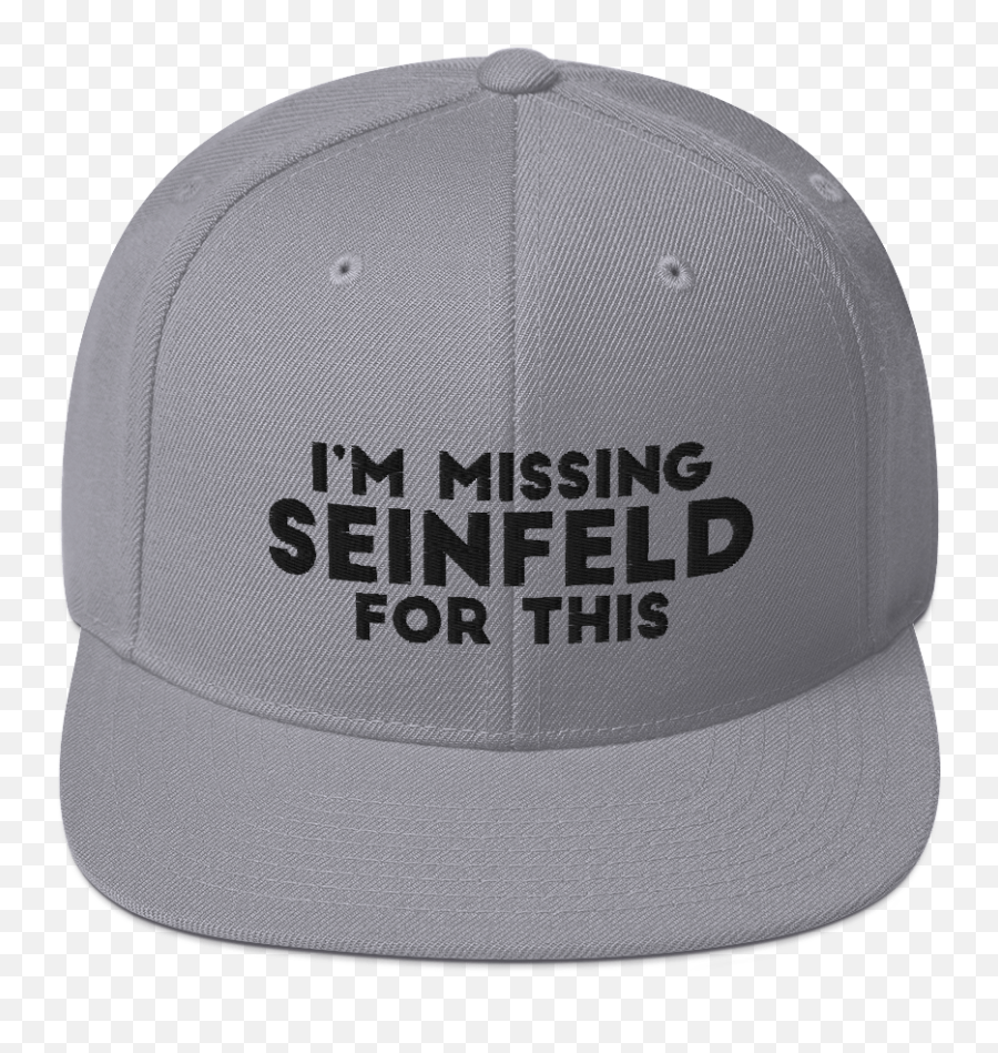 Iu0027m Missing Seinfeld For This Snapback Hat - Légumerie Png,Seinfeld Logo Png