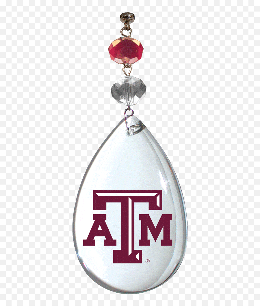 Texas A U0026 M University - Logo Crystal Set Of 3 Magnetic Ornament Texas University Png,Texas A&m Logo Png