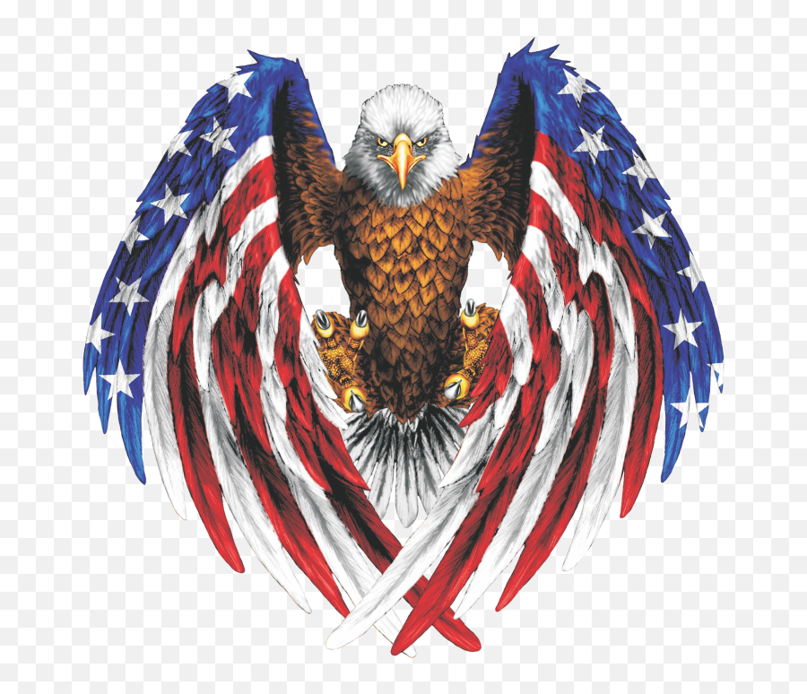 Eagle Logo - American Flag Eagle Png,American Flag Eagle Png