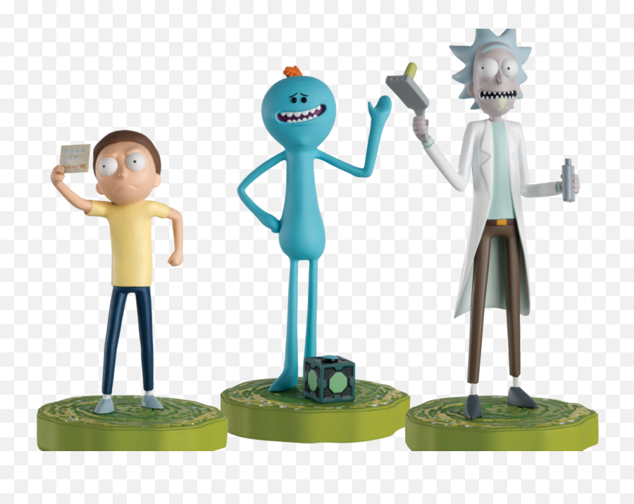 New Rick And Morty Magazine - Rick Morty Figurine Png,Mr Meeseeks Icon