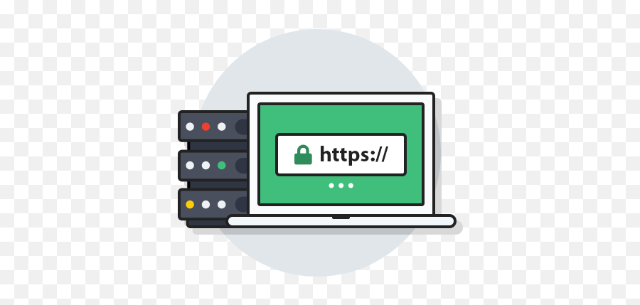 Ssl Certificates Secure Your Website Protect Data - Horizontal Png,Secure Browser Icon