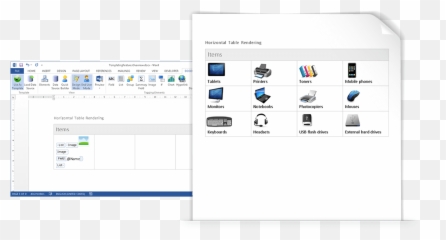 Templating Capabilities - Docentric AX Vertical png