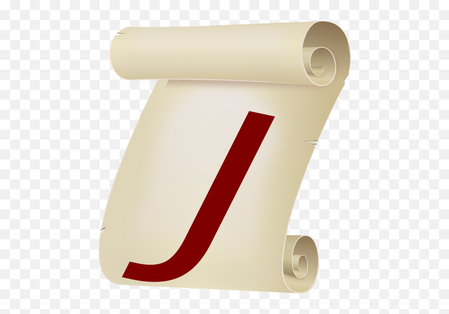 J Icon 3 Clip Art - Vector Clip Art Online Solid Png,Parchment Icon