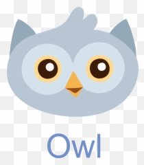 Owl Face Free Image Icon For Print Use Daily Cliparts - Cartoon Transparent Background png