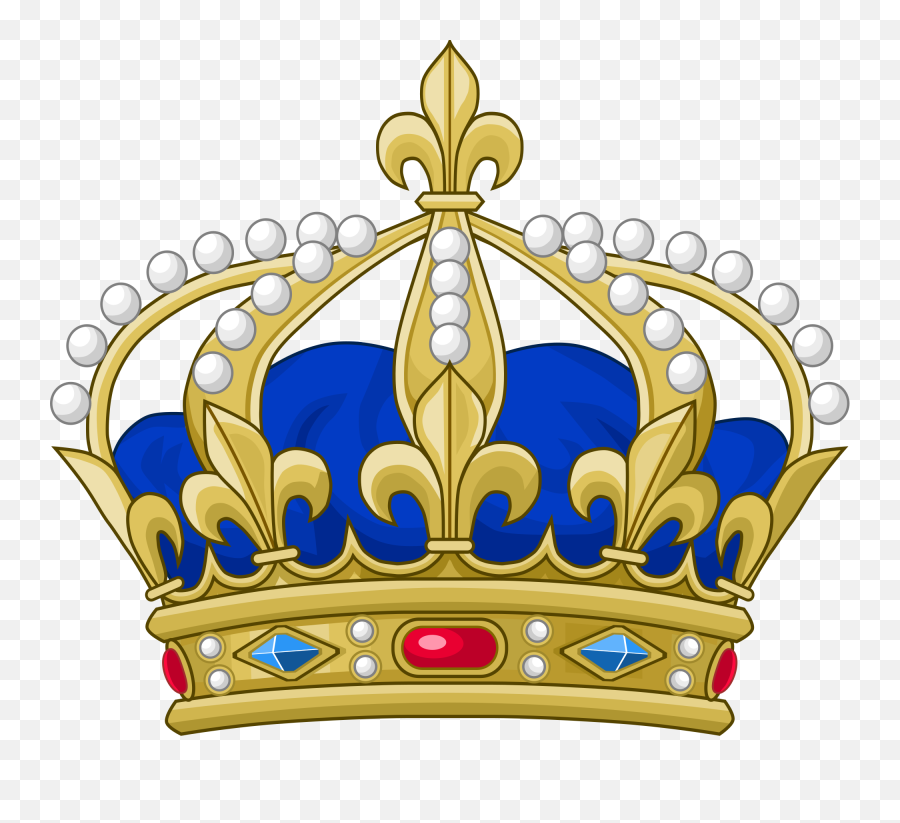 Blue King Crown Png 3 Image - Royal Crown Clipart,King Crown Png