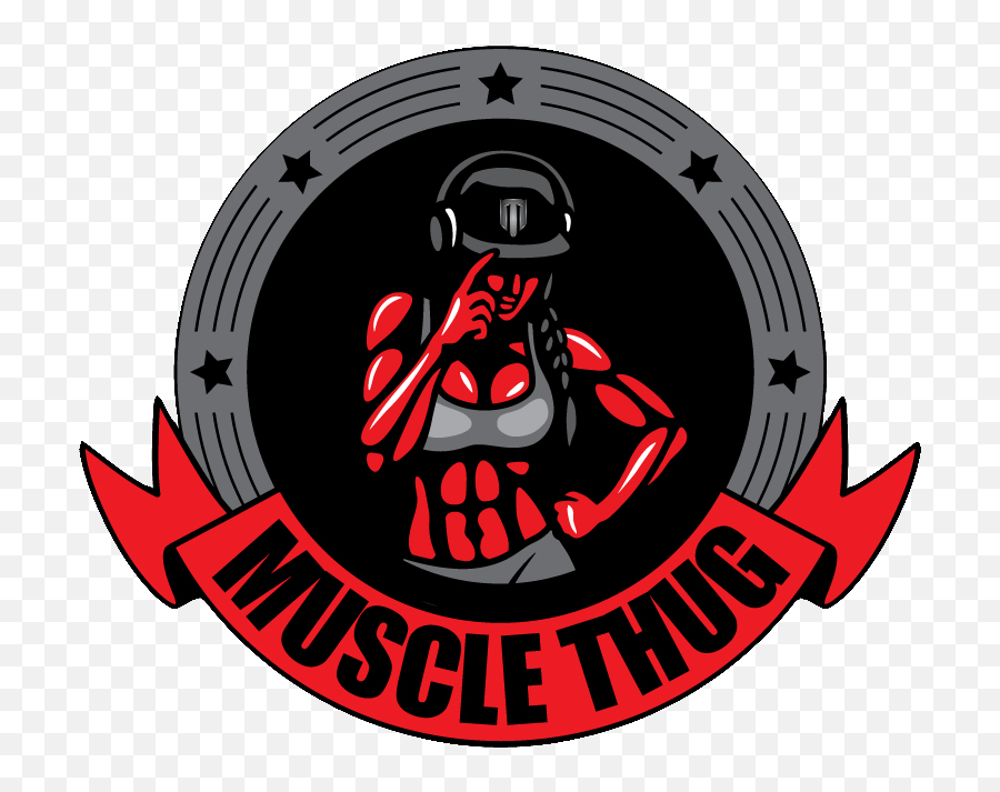 Female Muscle Thug Logo - Illustration Png,Thug Life Logo