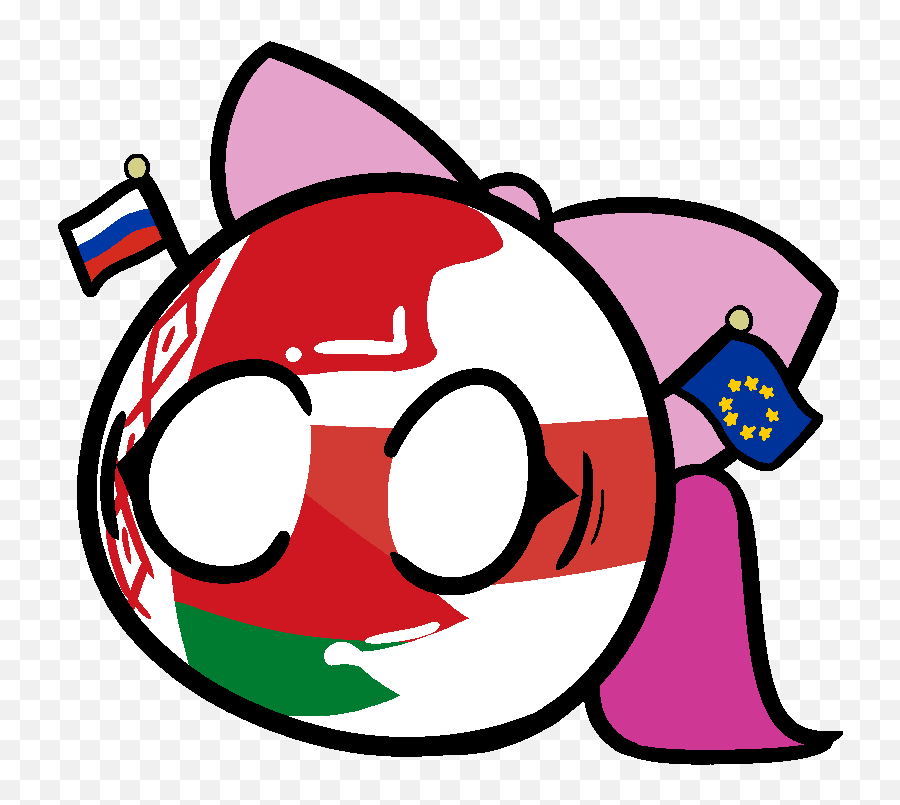 Belarusball Polandball Wiki Fandom - Countryball Canada And Ukraine Png,Libya New Flag Icon