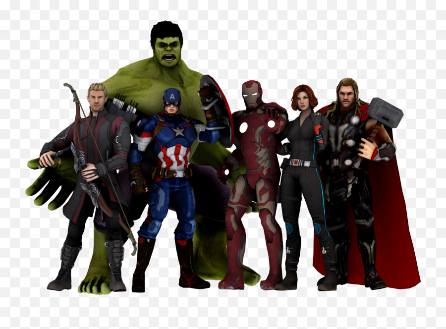 Png Cartoon Hd Transparent Background - Clip Art,Avengers Transparent
