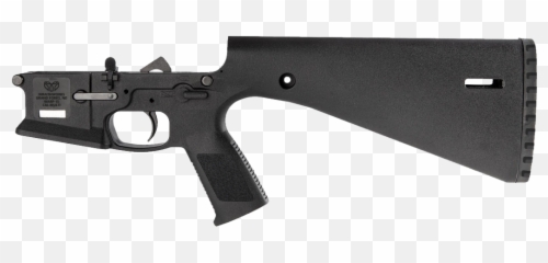 Wraithworks Warp - 15 Polymer Complete AR15 Lower Receiver Black MilS Warp png