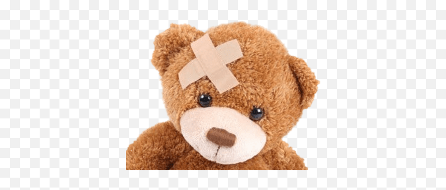 Teddy Bear With Band Aid - Stickpng Teddy Bear Head Transparent,Bear Head Png