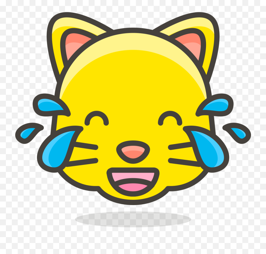 098 - Draw A Cat Easy Face Png,Joy Emoji Transparent