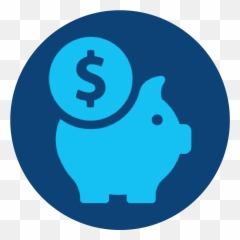Ifes - Piggy Bank App Icon Black And White png
