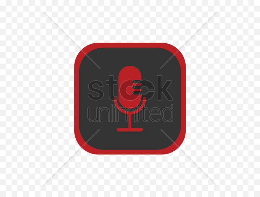 Microphone Icon Vector Image - 1662065 Stockunlimited Language Png,Google Microphone Icon