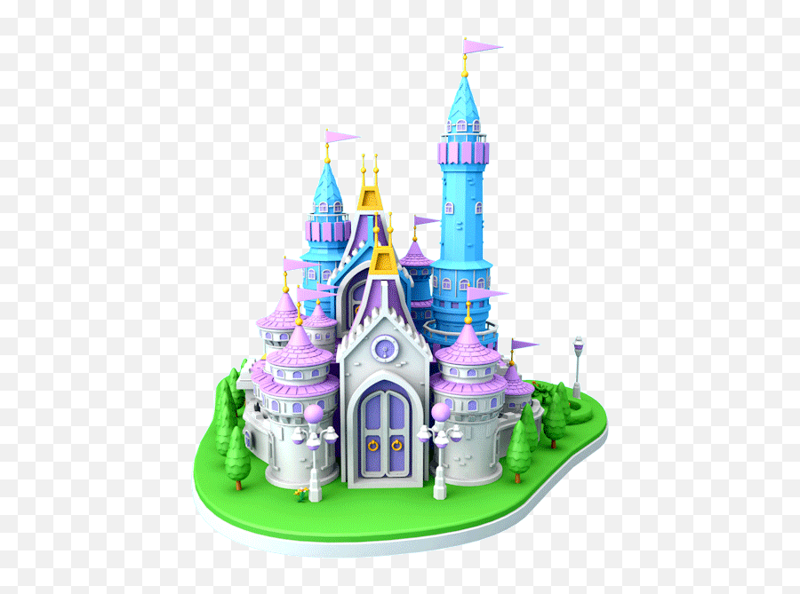 Disney Castle For C4d Practice By - Castle Png,Castle Transparent