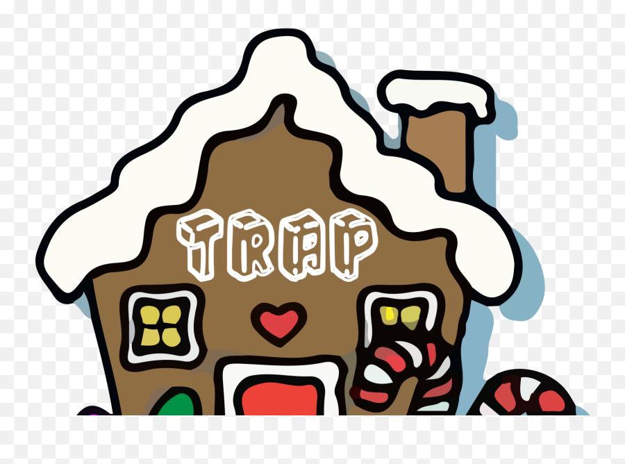 Trap Gingerbread House By Mallorie - Ginerbread Man House Clipart Png,Gingerbread House Icon