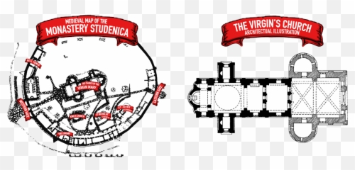 Visit The Magnificent Medieval Studenica Monastery Xxii - Dot png
