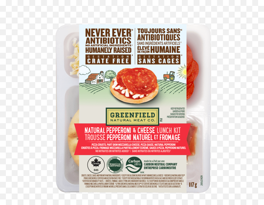 Natural Pepperoni Pizza Lunch Kit - Greenfield Natural Meat Co Greenfield Naturally Meat Co Uncured Pepperoni Pizza Lunch Kit Png,Supertech Icon Rwa