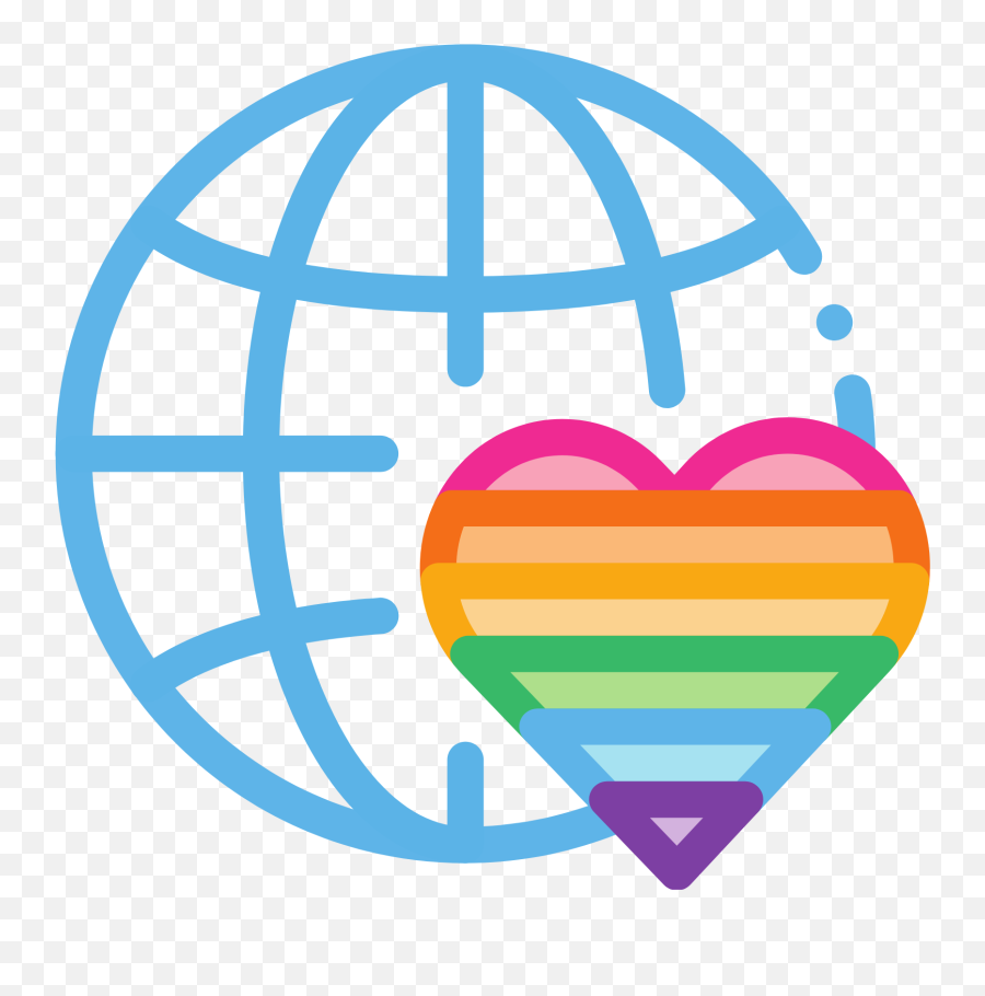 Uniting Pride Of Champaign County - Globe Icon Transparent Free Png,Uiuc Icon