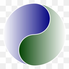 Extra Large Of Yin Yang Blue U0026 Green Clip Art Transparent PNG