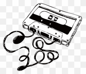 Mixtape Drawing Player Cassette Walkman - Cassette Tape Drawing Png,13 Reasons Why Png