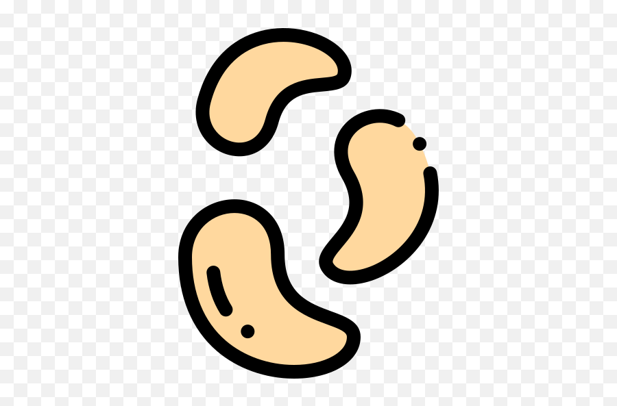 Cashew - Cashew Nut Icon Png,Cashew Png